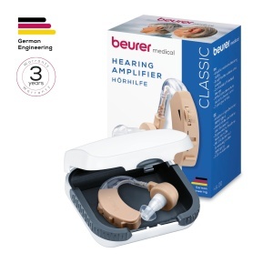 Amplificator de sunet Beurer HA 20, ergonomie confortabila, volum ajustabil, 3 dimensiuni dopuri - Img 6