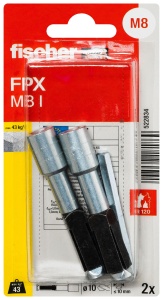 Ancora pentru porenbeton fischer FPX-I M8, 4-fach-Spreizung, 2 bucati