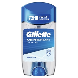 Antiperspirant Gel Transparent Gillette Arctic Ice 70ml - 72 Ore Protectie