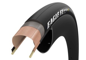 Anvelopa de sosea Goodyear Eagle F1 Supersport R, 700 x 25 C, 235 g, negru