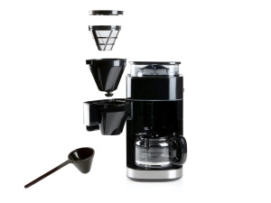 Aparat de cafea DOMO DO721K Grind and Brew - Functie boaba la ceasca - Afisaj LCD - Pentru cafea macinata sau boabe intregi - 15 L - Img 4