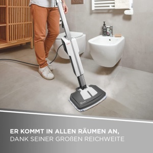 Aparat de curatat cu abur Polti Vaporetto SV610 Style 2-in-1 15 accesorii gri argintiu - Img 9