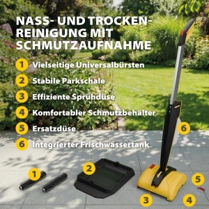 Aparat de curatat multifunctional WAGNER Levaro Powerbrush 18V, pentru suprafete diverse - Img 2