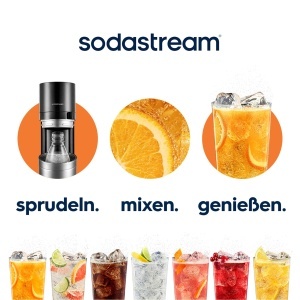 Aparat de facut apa minerala SodaStream DUO, 2x 1L, Titan - Img 7