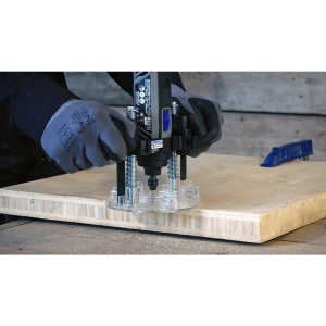 Aparat de frezat Dremel 335-01, compact si usor, pentru proiecte de prelucrare a lemnului - Img 5