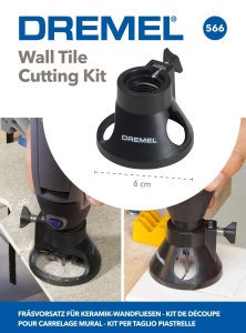 Aparat de frezat Dremel 566 pentru taiere precisa a placilor ceramice - Img 4