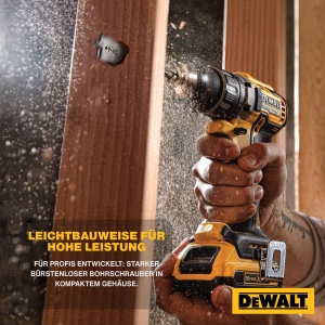 Aparat de gaurit cu acumulator DEWALT DCD791D2-QW, 18V, 70Nm, 2 acumulatori 2Ah - Img 2