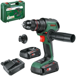 Aparat de gaurit si insurubat Bosch AdvancedDrill 18V-80, 78 Nm, 2 acumulatori