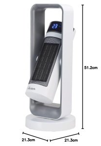 Aparat de incalzit Ardes AR4P20 Oblivion, 2000W, oscilatie verticala, telecomanda - Img 9