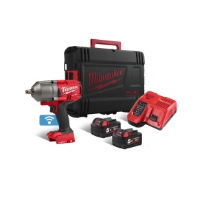 Aparat de insurubat Milwaukee M18 ONEFHIWF12-502X 18V, 5.0Ah, 1356Nm - Img 3