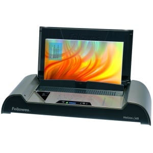 Aparat de legare termica Fellowes Helios 60 Capacitate 600 coli PlatinNegru - Img 3