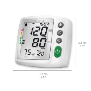 Aparat de masurat tensiunea arteriala Medisana BW 315, pentru incheietura, detectare aritmii, memorie 120 masuratori - Img 2