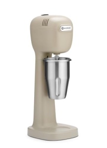 Aparat de milkshake HENDI, incl. 2 pahare de blender (otel inoxidabil si policarbonat) si 4 agitatoare interschimbabile, mixer de bauturi, Frappes, mixer de bauturi, 230V/400W, 170x196x(H)490mm, caramel - Img 6