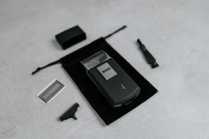 Aparat de ras electric portabil Wahl Travel Shaver, reincarcabil, autonomie 45 minute, set complet pentru calatorii - Img 6