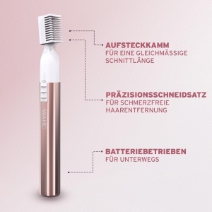 Aparat de ras pentru femei Wahl Shave Smooth, acumulator, 120 min autonomie - Img 6