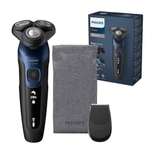 Aparat de ras Philips Seria 5000 S546518 Metallic Blue Trimmer de precizie