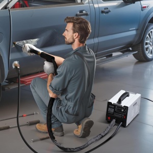 Aparat de sudura VEVOR PRO, 1.8 kW, 7 moduri de sudura, pentru reparatii caroserie - Img 8