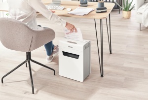 Aparat de taiat documente Leitz IQ 4M, P5, 14L, alb, ultra silentios - Img 6