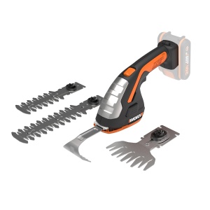 Aparat de taiat gard viu WORX WG801E.91, 20V, 4 in 1, usor si compact