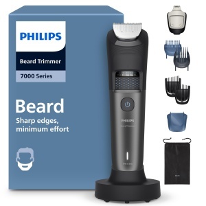 Aparat de tuns barba Philips Seria 7000 BT766015 40 setari lungime tehnologie BeardSense 100 rezistent la apa
