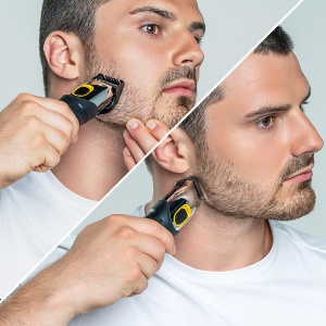 Aparat de tuns barba Wahl Extreme Grip, Aparat de tuns barba pentru barba, Aparat de tuns barba pentru barba, Cutter barba, Aparat de tuns fara fir, Set de ingrijire pentru barba, Ingrijire barba pentru barba, Lame de taiere de precizie - Img 3