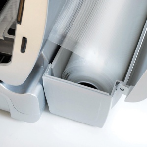 Aparat de vidat CASO VC200 Argintiu Dubla sudura Include cutter si 2 role BPA-free - Img 4