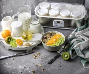 Aparat pentru preparat iaurt Steba JM 3, 1.4L, 8 borcane sticla, temperatura reglabila - Img 2