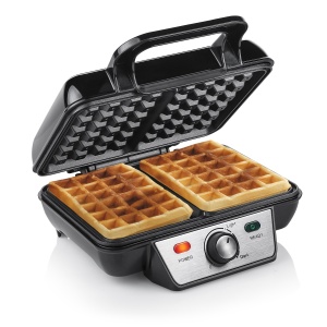 Aparat pentru vafe Tristar WF-2195, 1000W, antiaderent, 2 vafe simultan