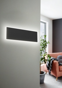 Aplica LED EGLO RGBIC, 27 cm, lumina ambientala, negru - Img 4