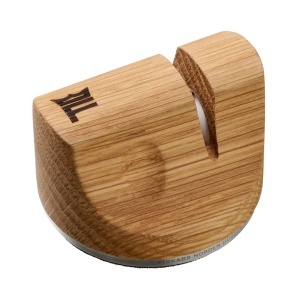 Ascutitor de cutite Fiskars Norden, din lemn de stejar, 7 x 7 cm
