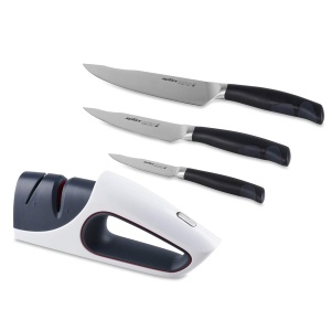 Ascutitor de cutite Zyliss E920199, AlbGri, pentru unghi de 15 grade - Img 6
