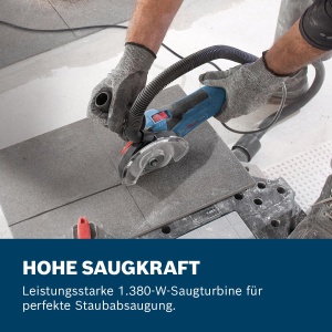 Aspirator Bosch Professional GAS 35 L SFC 1200W Uscat si Umed Capacitate 35L - Img 3