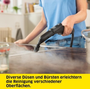 Aspirator cu aburi Karcher SC 3 Deluxe, 1900 W, 1 l, Alb - Img 4
