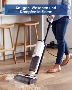 Aspirator cu aburi Tineco Floor ONE S5 STEAM, auto-curatare, tehnologie iLoop - Img 2