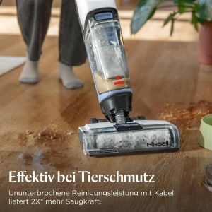 Aspirator cu functie de spalare Bissell CrossWave Edge 4088N, 0.82L, 7.5m cablu - Img 2