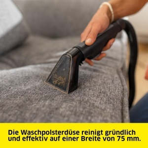 Aspirator cu spalare Karcher SE 2 Spot Care, 450 W, rezervor 1,5 l, greutate 4,2 kg - Img 4