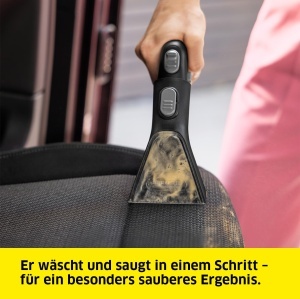 Aspirator cu spalare Karcher SE 3 Compact, 500 W, 1,7 l, Alb - Img 3
