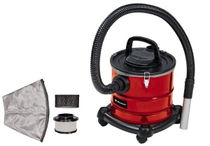 Aspirator de cenusa Einhell TC-AV 1720 DW (1250 W, putere de aspirare 175 mbar, inclusiv prefiltru de praf fin, 20 L, furtun de aspiratie si tub de aspiratie din aluminiu) - Img 1