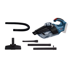 Aspirator de mana fara fir Bosch Professional 18V System GAS 18V-1 (incl. tub de extractie, duza pentru crapaturi, duza pentru covoare, volum recipient 1 litru, fara baterie/incarcator) - Img 1