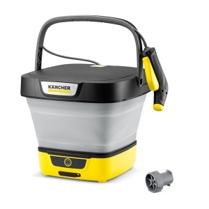 Aspirator de presiune portabil Karcher OC 3 Foldable PJ, acumulator Li-Ion, capacitate 8 l