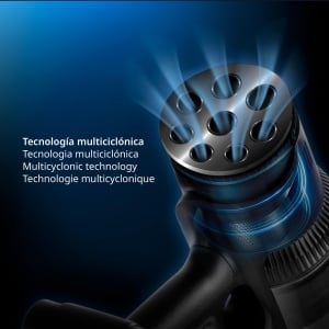 Aspirator digital fara fir Ufesa Z7, flexibil cu incarcare automata, 29.6V, ecran tactil LED, 26KPa, 500W, 80 min, perie multi-suprafata cu lumina, 4 moduri, accesorii pentru covoare/pardoseli dure/masina/par de animale de companie - Img 6