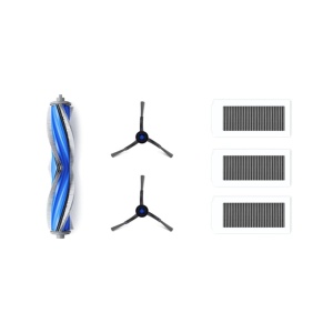 Aspirator ECOVACS DEEBOT X5 OMNI, kit inlocuire, 2 perii laterale, 3 filtre antibacteriene