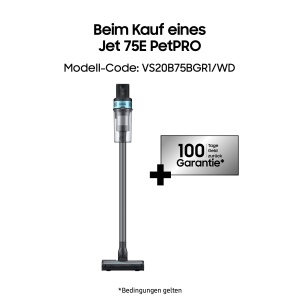 Aspirator fara fir Samsung Jet 75E PetPRO, 200 W, incl. perie pentru par de animale de companie Pet Tool si alte accesorii, menta, VS20B75BGR1/WD - Img 2