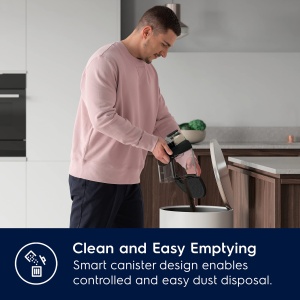 Aspirator fara sac Electrolux Clean 600 EL61C2GRN, 550 W, negru-verde - Img 5