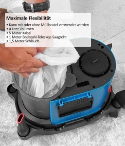 Aspirator Genius Invictus C9, 1000W, 4L, 6 duze, auto si interior - Img 7