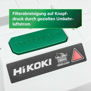 Aspirator HiKOKI RP300YHWAZ, 1200W, 30L, pentru uz industrial - Img 9