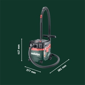 Aspirator Metabo ASA 20 L PC, 1200 W, pentru umed si uscat, Staubklasse L - Img 4