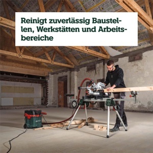 Aspirator Metabo ASA 30 L PC, puternic, cu filtru de curatare, pentru umed si uscat - Img 7