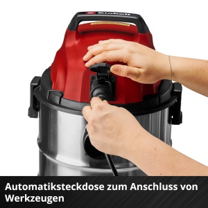 Aspirator multifunctional Einhell TC-VC 3055 SA 30L 900W pentru curatare umeda si uscata - Img 5