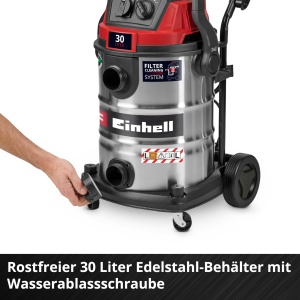 Aspirator multifunctional Einhell TE-VC 3080 SACL 30L HEPA Filtru - Img 6